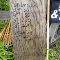 Roadside Lumber List