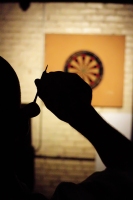 Small Missile are Thrown at a Circular Target