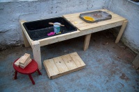 Mud Kitchen Construction Zone