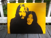 John Yoko Stencil