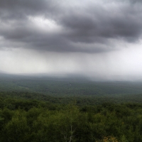 Rainy Day at Sam's Point