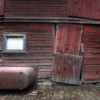 Side of Barn