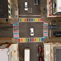 Colours Some Cars Some Buildings