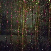 Laser Lights & The Snow