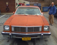 Orange Oldsmobile Omega