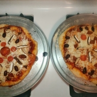 Christmas Pizzas