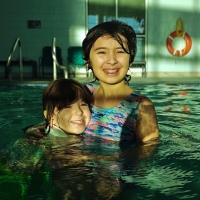 Sunny Swim Session