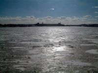 Hudson River On Ice