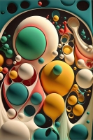 Oil Water Abstract