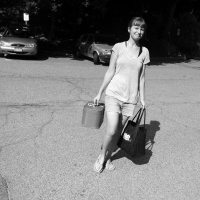 Walking to the Train