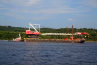 The Largest Revolving Floating Crane on the East Coast