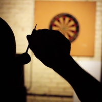 Small Missile are Thrown at a Circular Target
