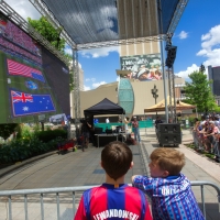 At the Watch Party
