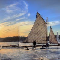 Iceboats-on-the-Hudson