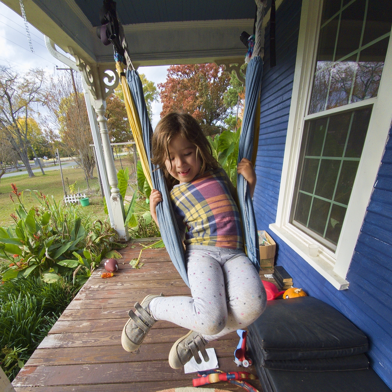 Porch Swinging