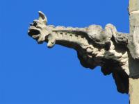 A Carved Stone Grotesque