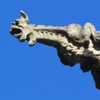 A Carved Stone Grotesque