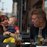 Kisses for Aunty Liz