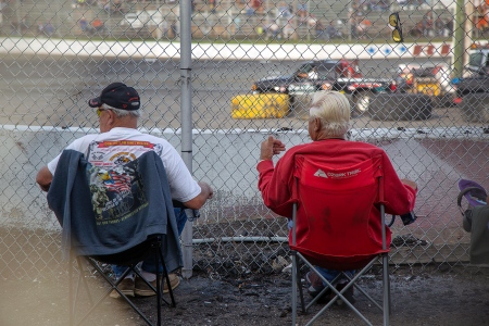 Relaxing at the Raceway