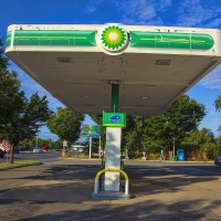 A Petrol Station